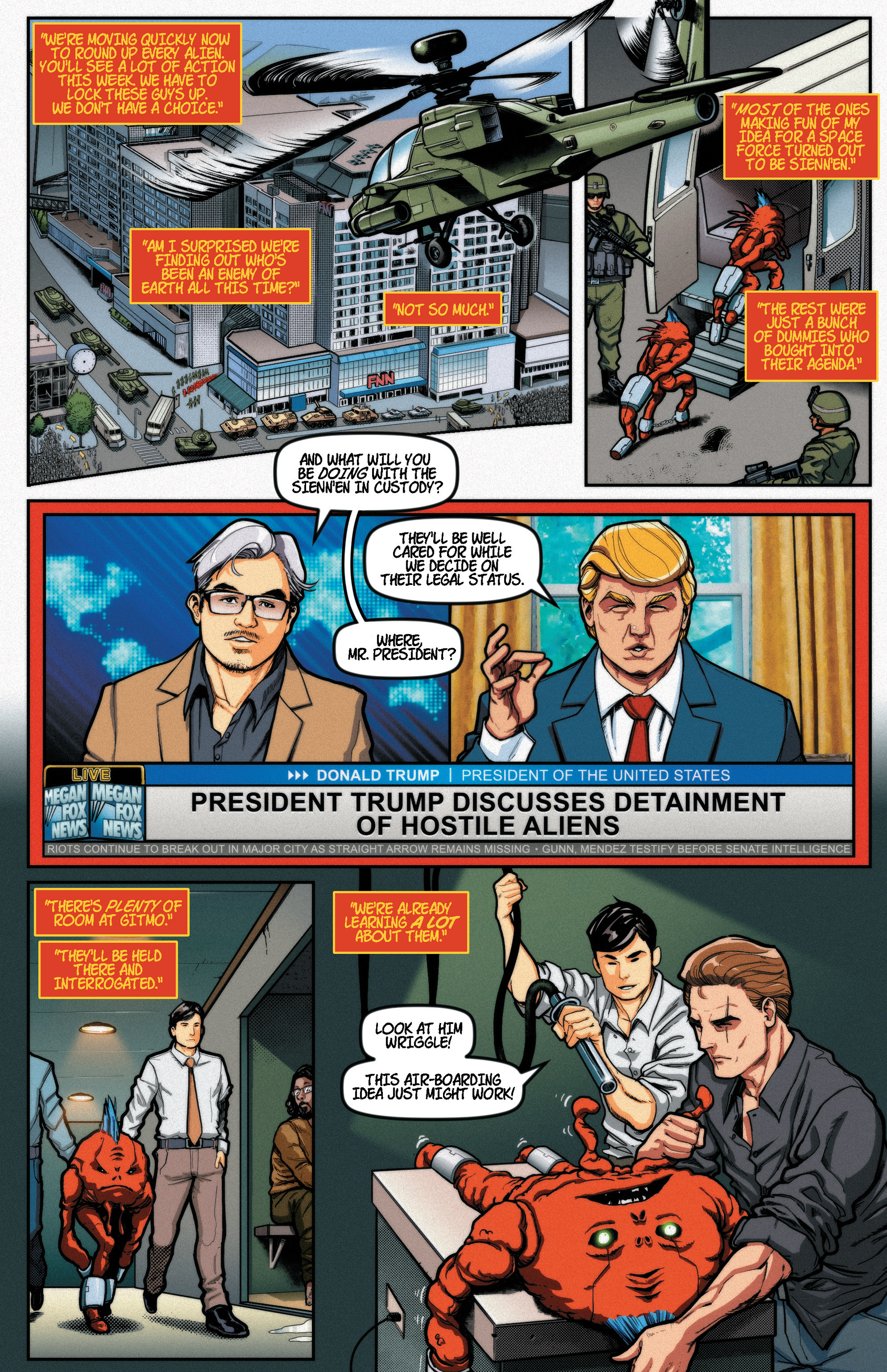 Read online Trump's Space Force comic -  Issue # Full - 11
