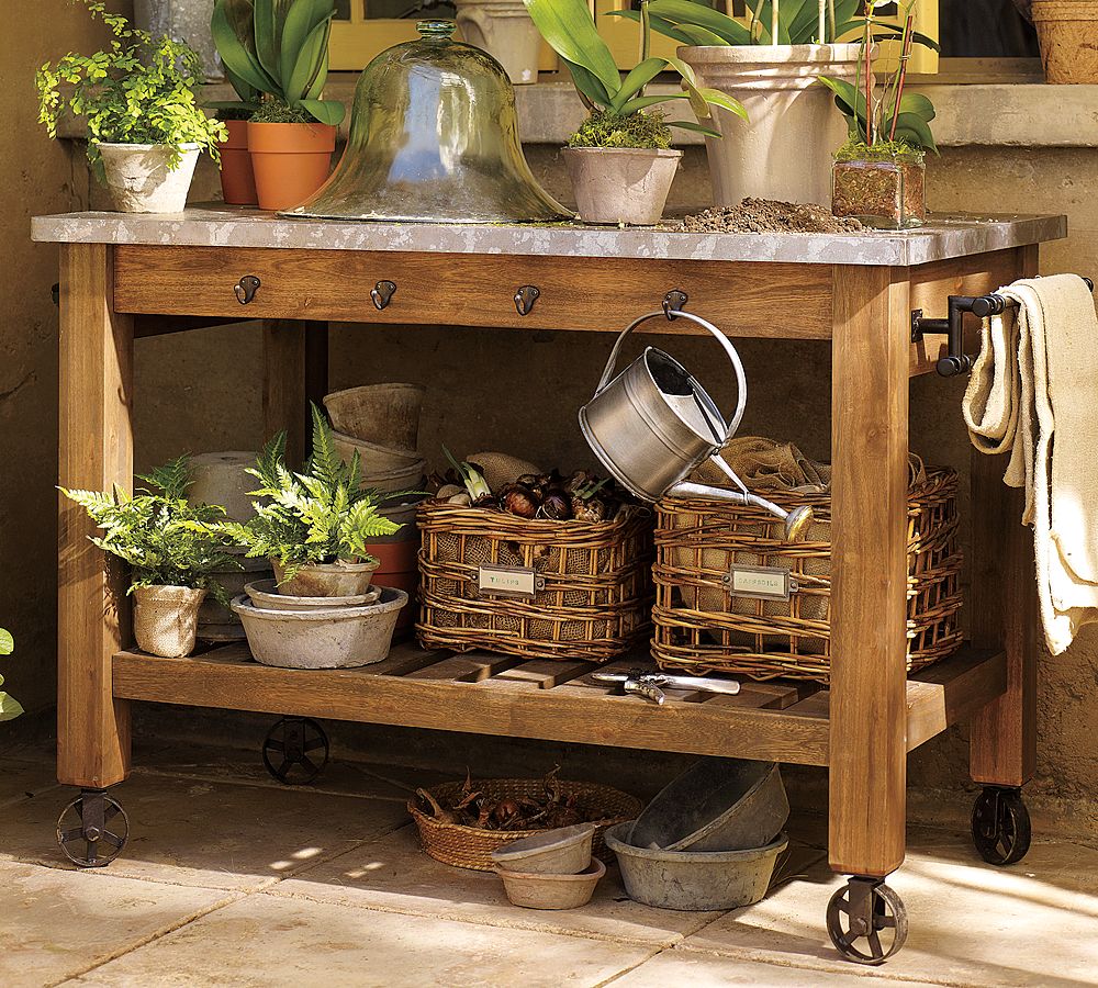 My Mother's Garden: A Potting Bench: My New Obsession