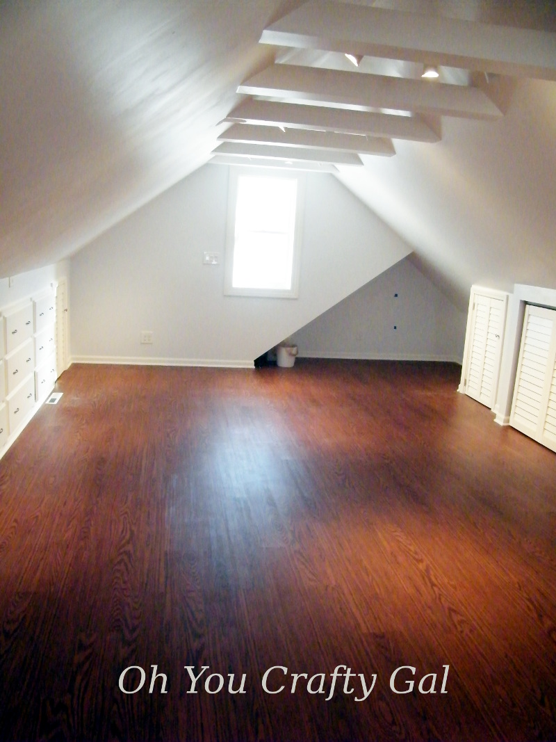 Attic Reno Dream Craft And Sewing Room The Final Results Oh You