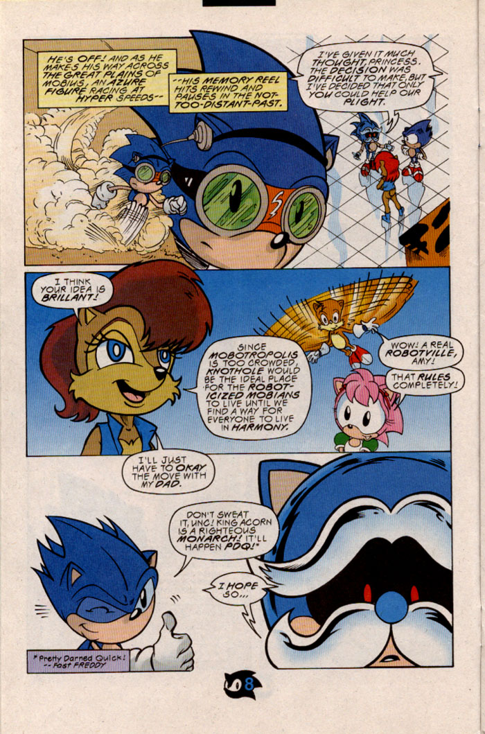 Read online Sonic The Hedgehog comic -  Issue #54 - 9