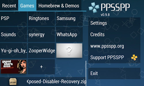 cara pasang emulator PSP PPSSPP