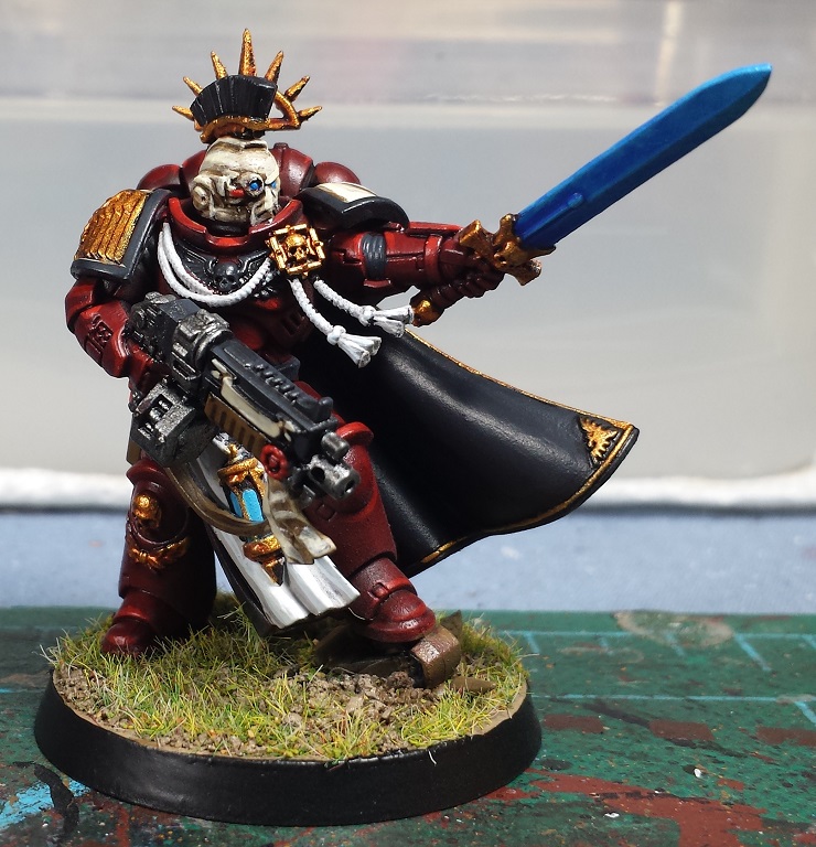40k Blood Ravens Test model painted Wargaming Hub
