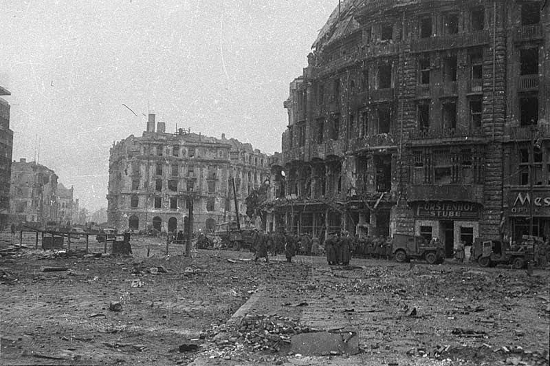 Руины берлина 1945