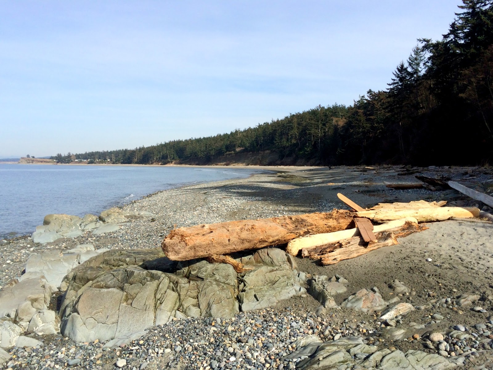 Gravel Beach Rocky Point