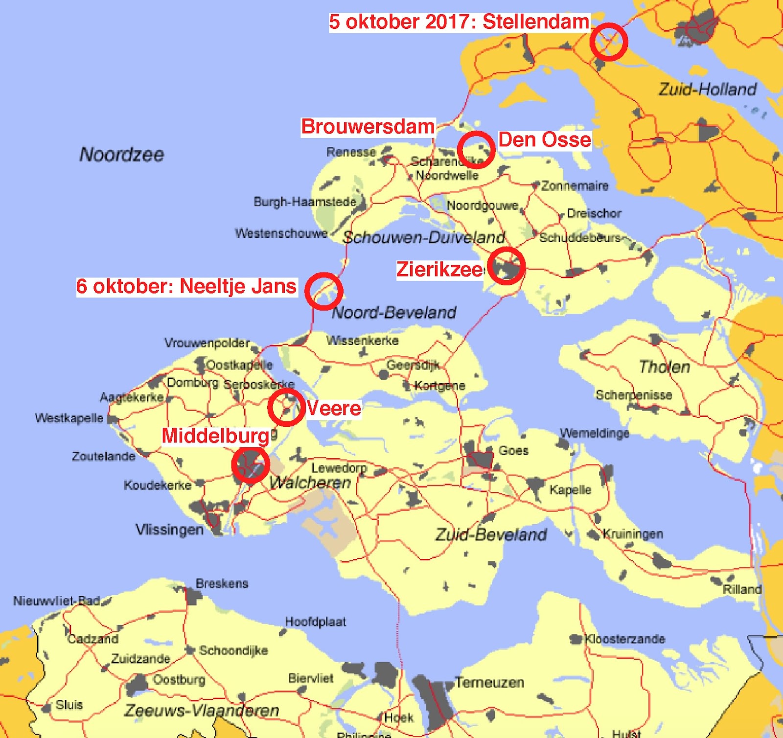 Roeien & Reizen Reizen naar Zeeland, op zoek naar de slinger van Foucault