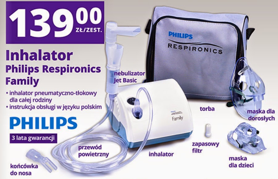Nonsense Go back Asia Testujemy produkty z Biedronki: Inhalator Philips Respironics Family z  Biedronki