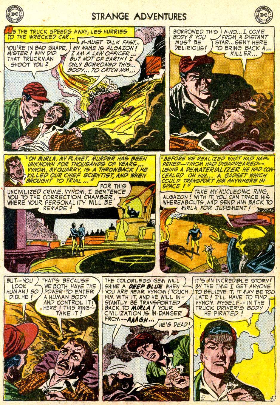 Read online Strange Adventures (1950) comic -  Issue #46 - 12
