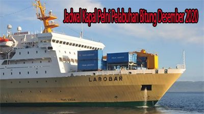 Jadwal Kapal Pelni Pelabuhan Bitung Desember 2020