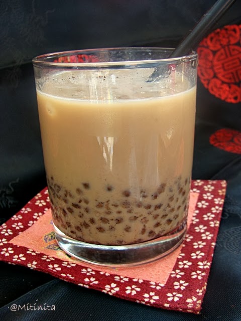 Mocha Bubble Tea - Mocha cu bilute de tapioca