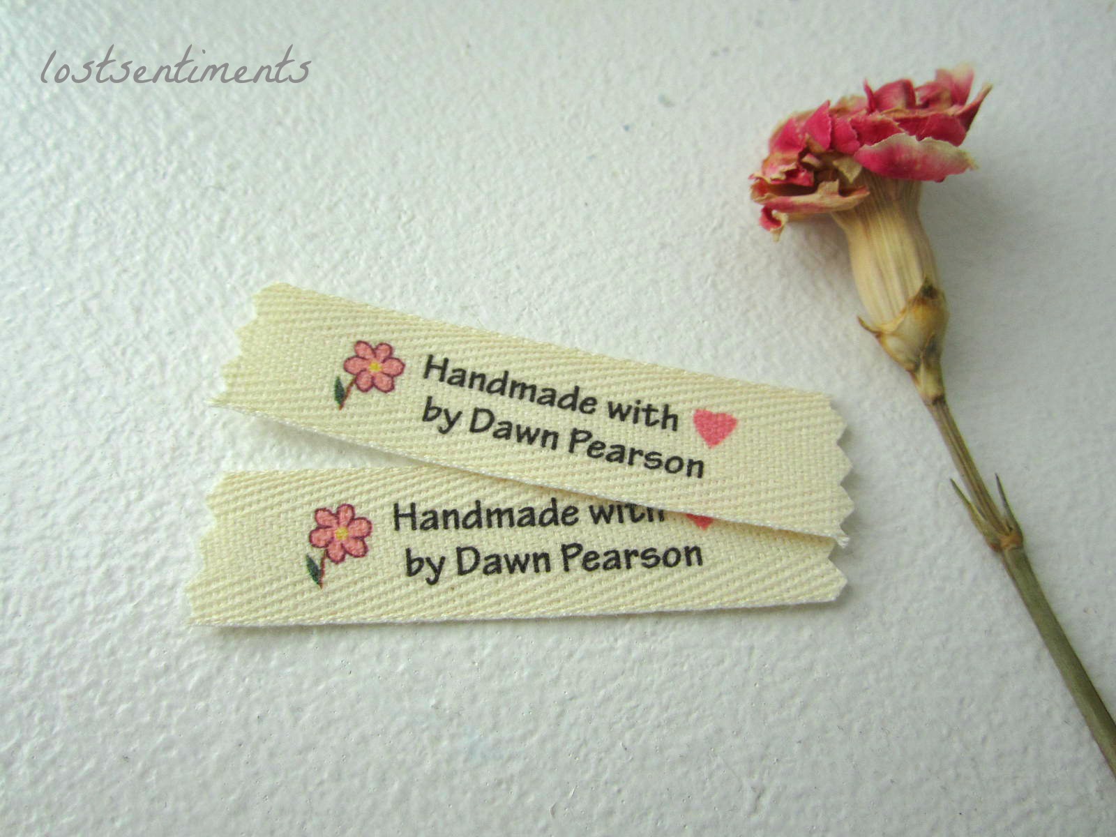 lostsentiments: Handmade with ♥ labels...