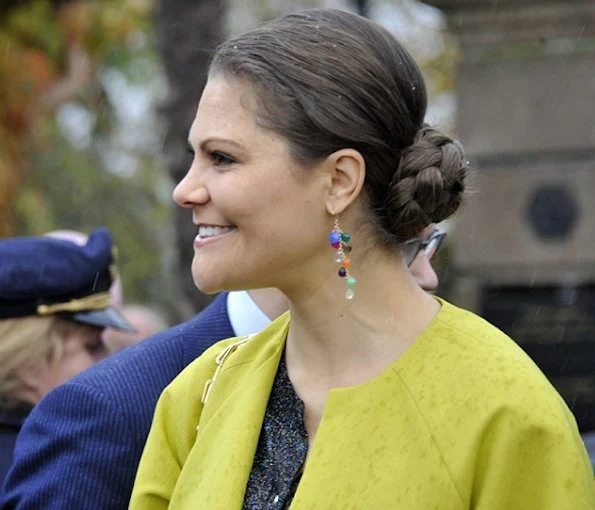 Crown Princess Victoria and Prince Daniel at the the opening of the Alfie Atkins Culture Centre