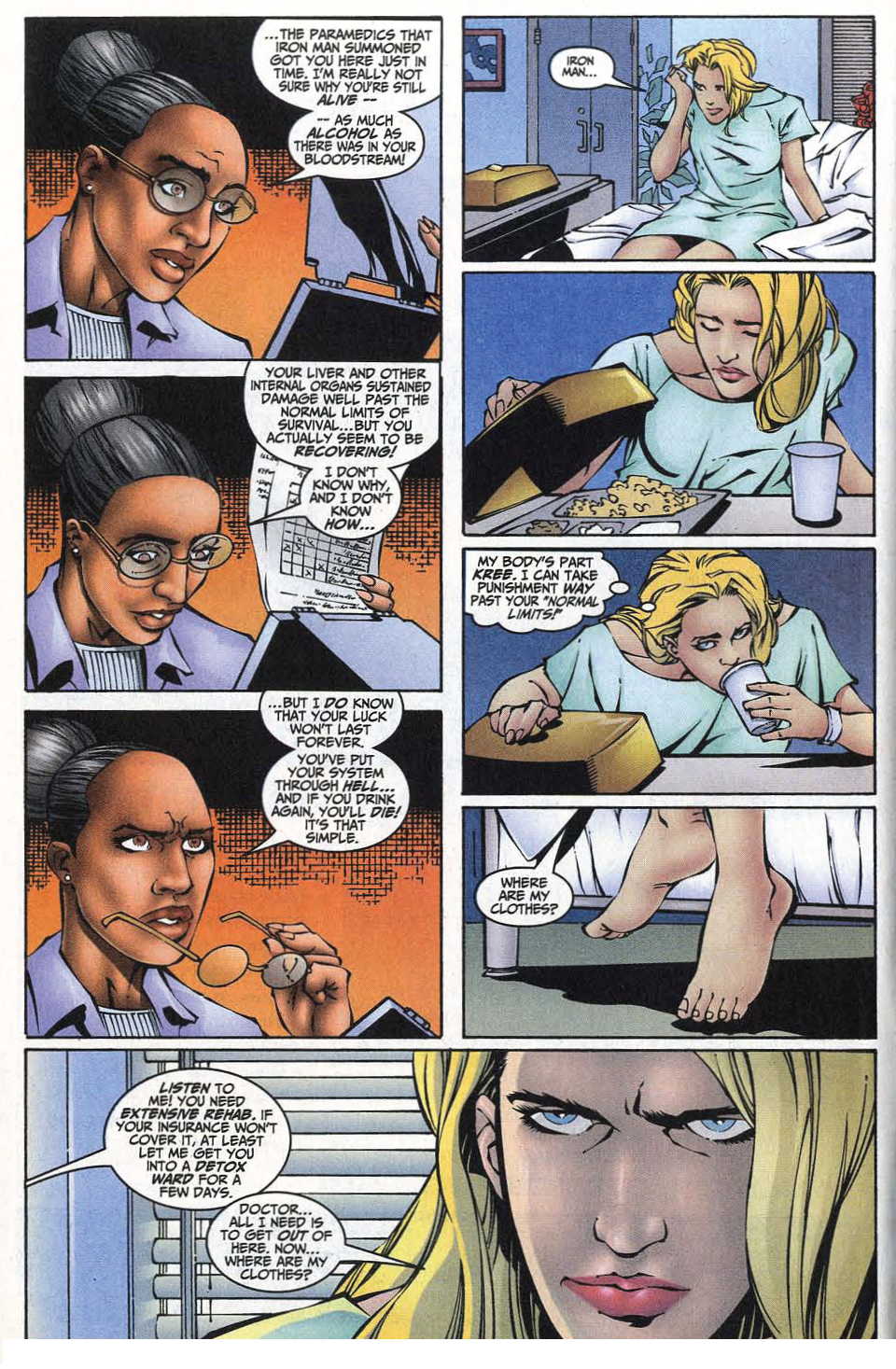 Read online Iron Man (1998) comic -  Issue #25 - 16