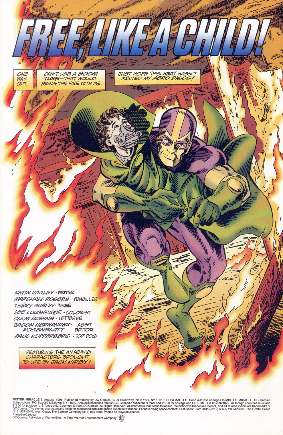 Read online Mister Miracle (1996) comic -  Issue #5 - 2