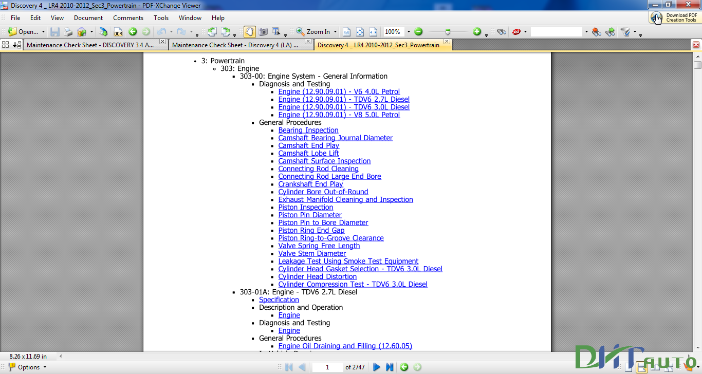Land Rover Discovery 4 2010-2012 Workshop - Automotive Library
