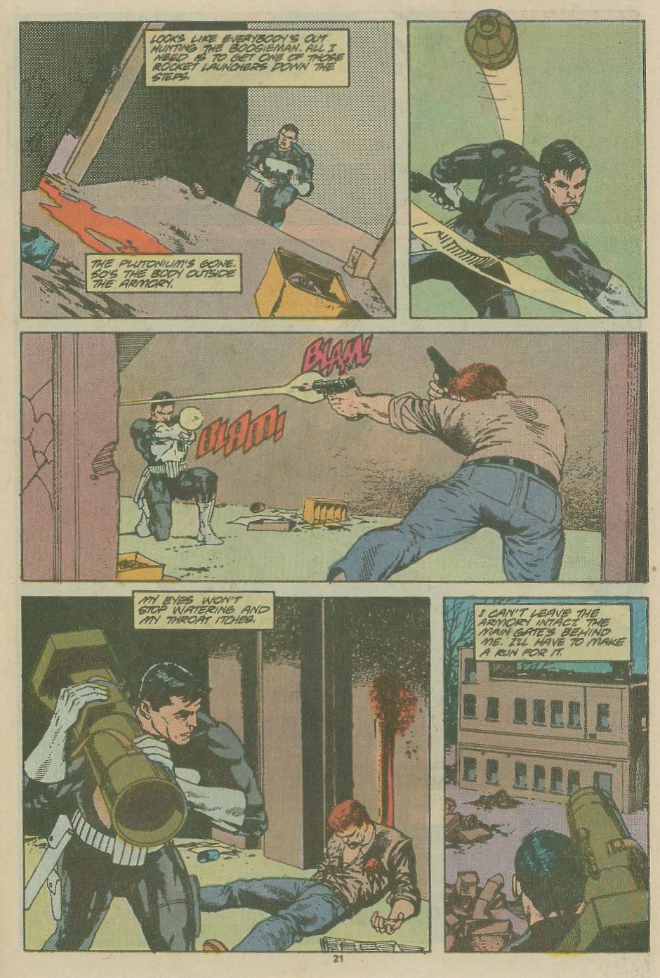 Read online The Punisher (1987) comic -  Issue #6 - Garbage - 22