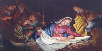 imagem do nascimento de Jesus