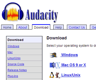 SCARICARE AUDACITY