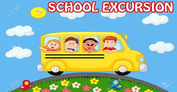 School excursion was given by picture