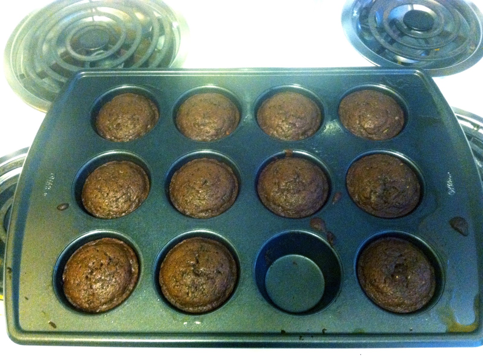Mayhem with Minis Chocolate Veggie Muffins!