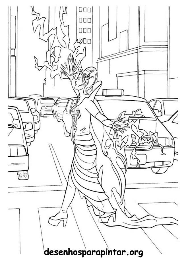 Coloring Pages Kids Free Images Princess Giselle Enchanted Print Click