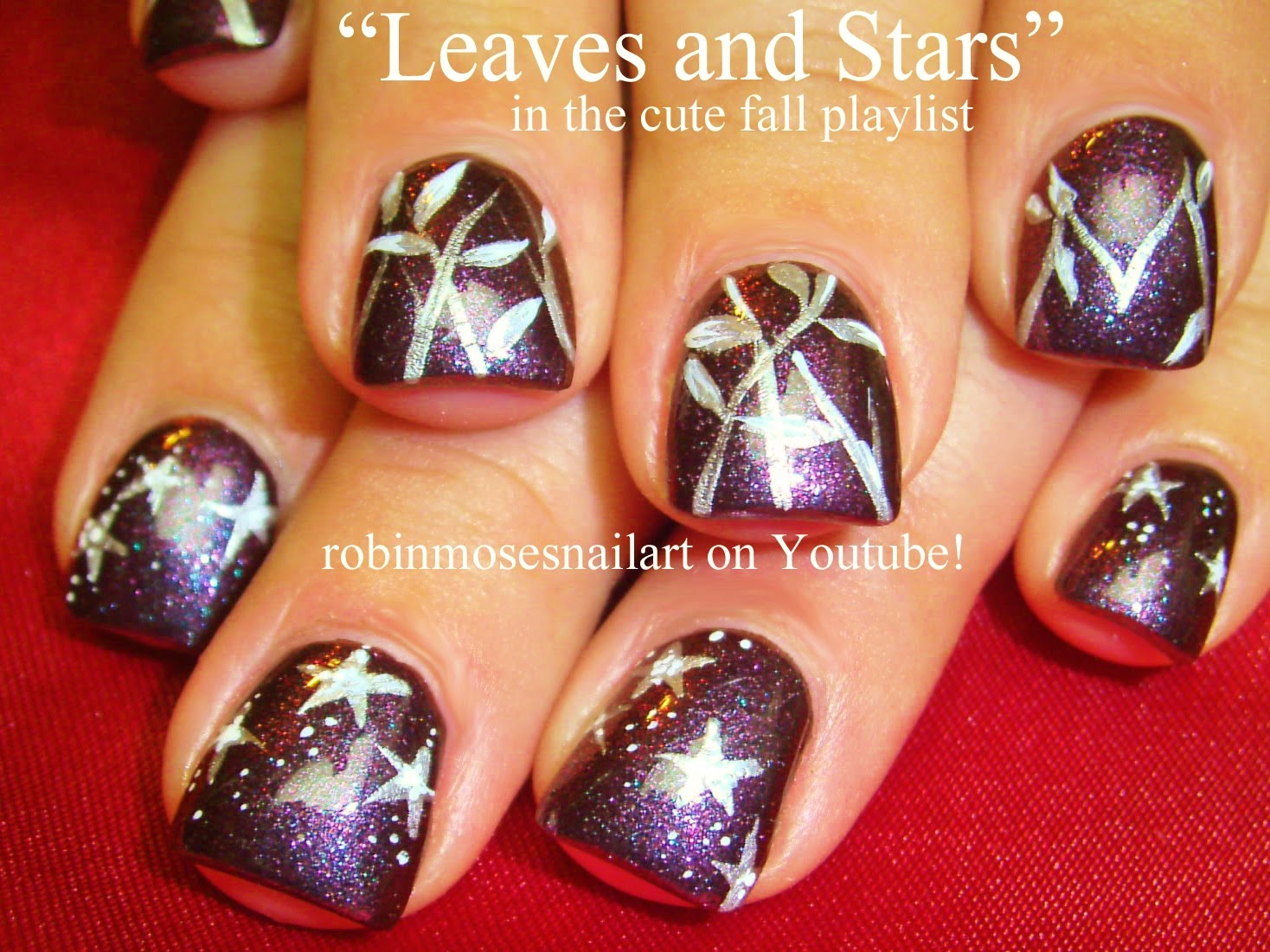 Nail Art by Robin Moses "fall nail art" "fairy nails" "fall nails" "cute fall nails" "fall nail