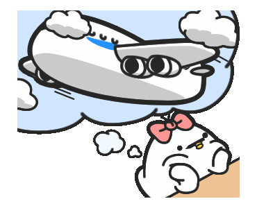 LINE Official Stickers - Black and White Chicken at Work Example with ...