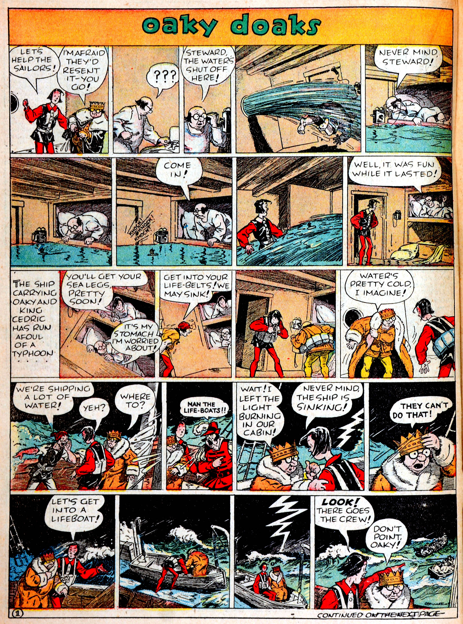 Read online Famous Funnies comic -  Issue #38 - 38