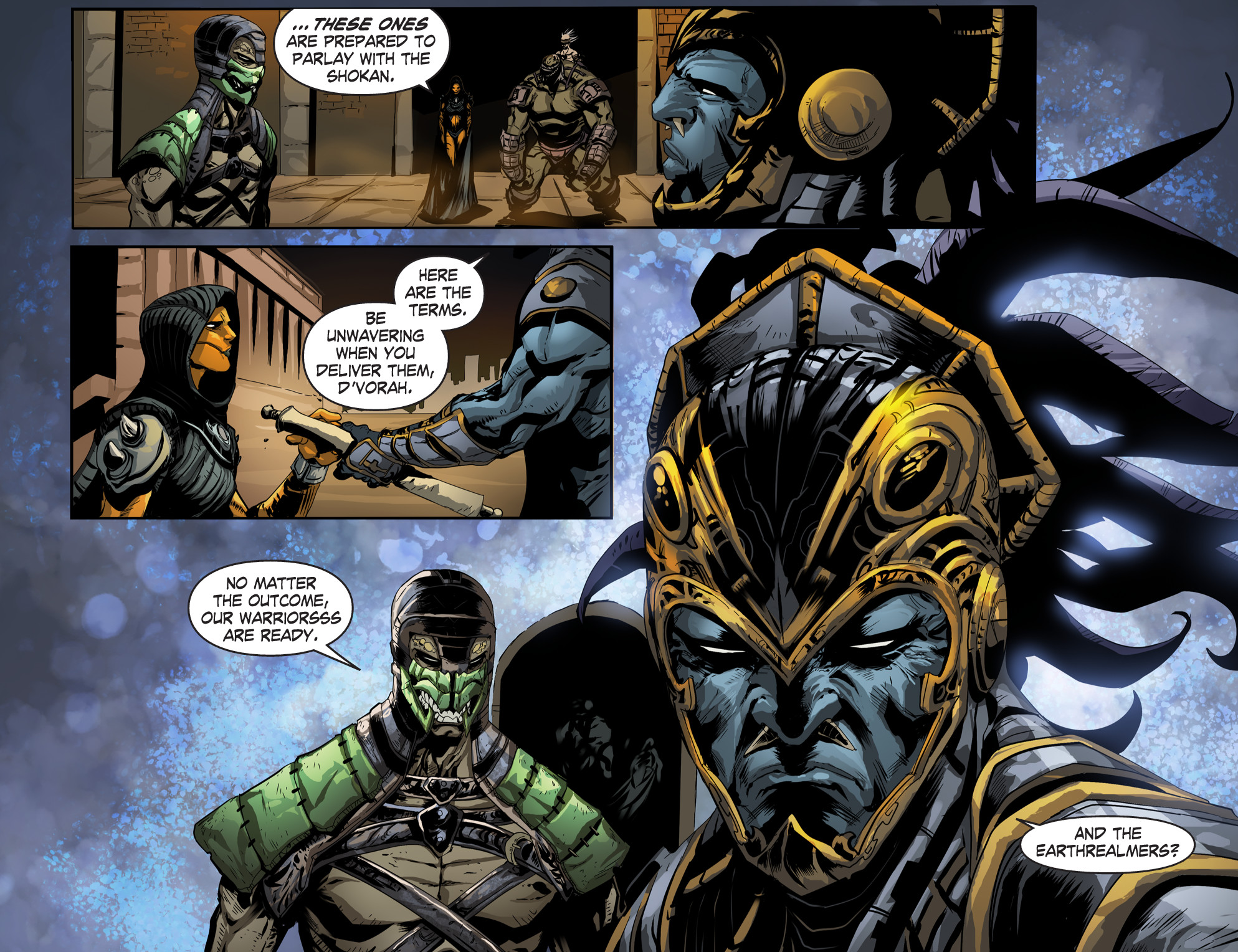 Read online Mortal Kombat X [I] comic -  Issue #15 - 5