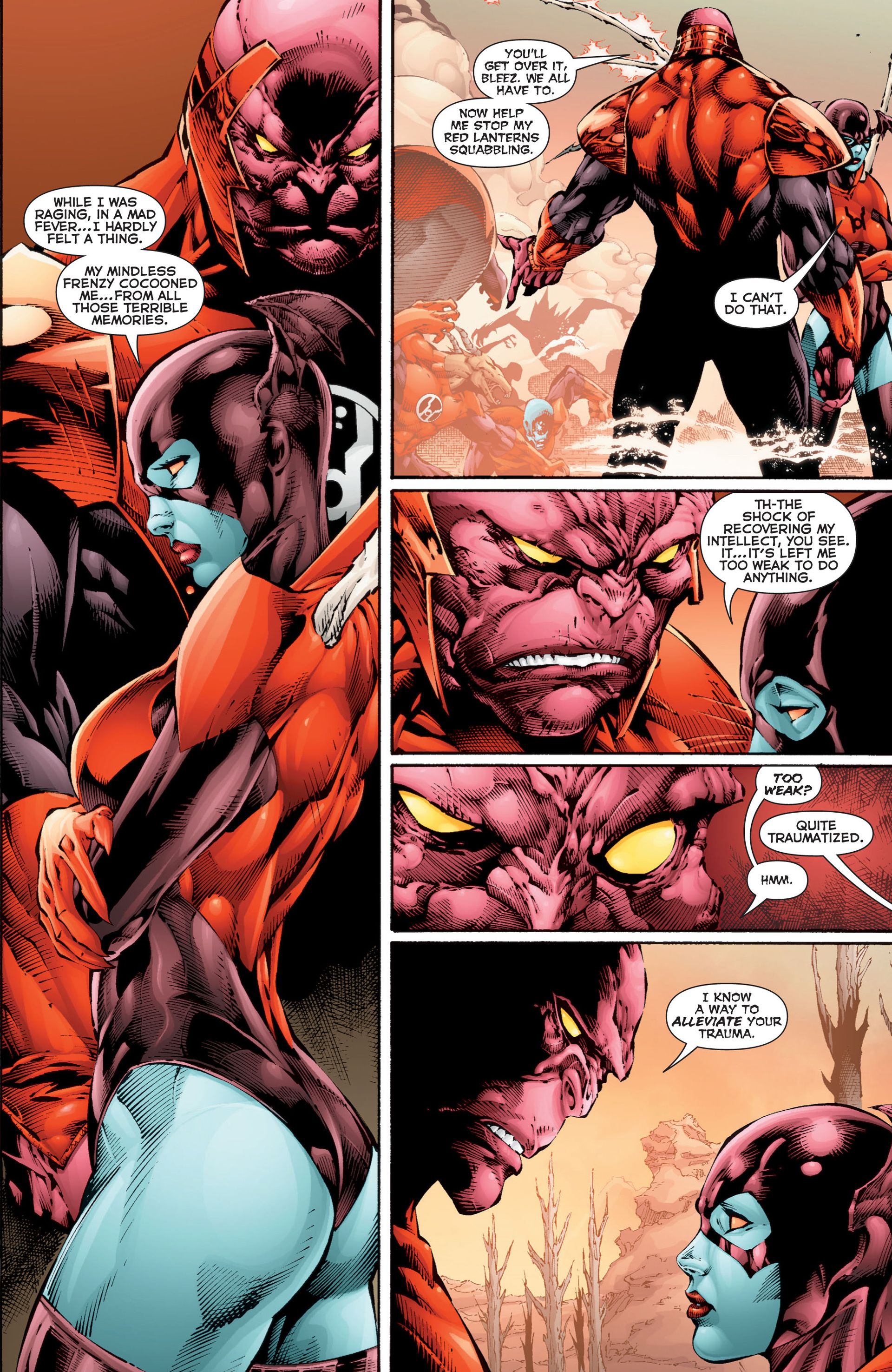 Read online Red Lanterns comic -  Issue #3 - 8