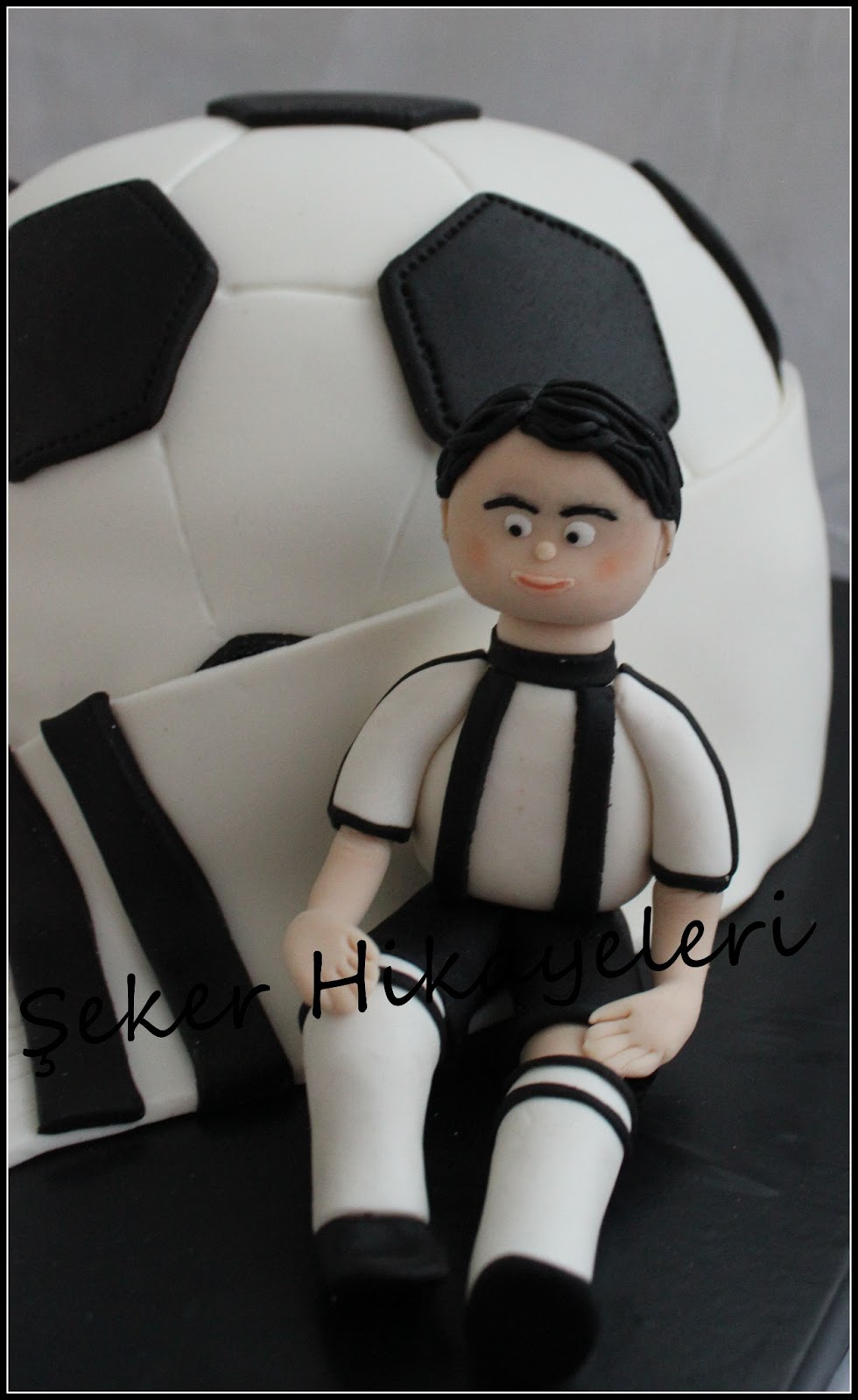 Şeker Hikayeleri Futbol Topu Pastası