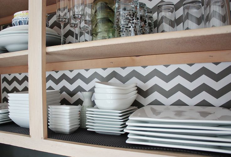 Organizing With Shelf Liners Home And Decoration Tips
