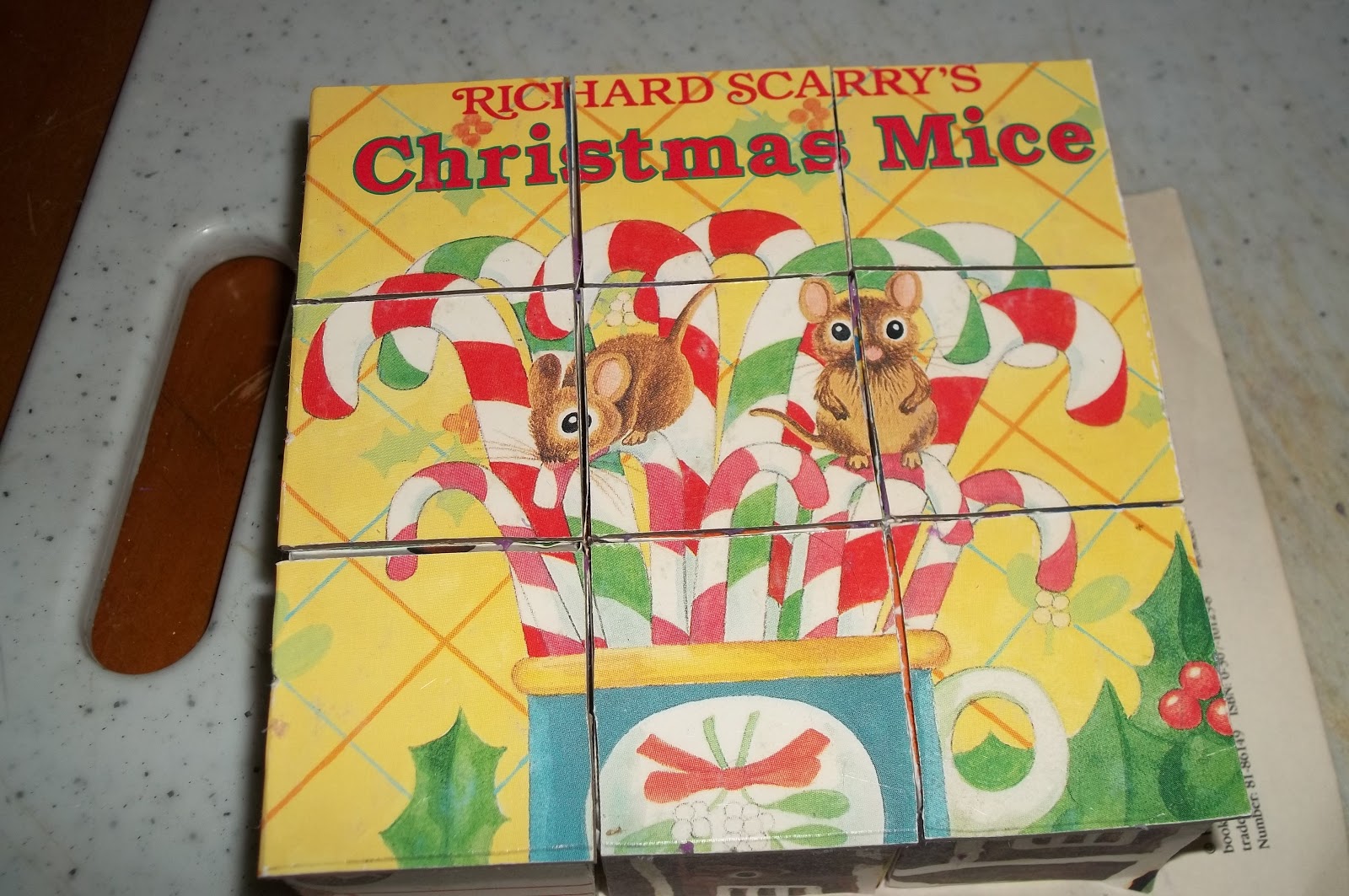 Make Your Own Storybook Block Puzzle Recycle, Repurpose, Reuse_Little