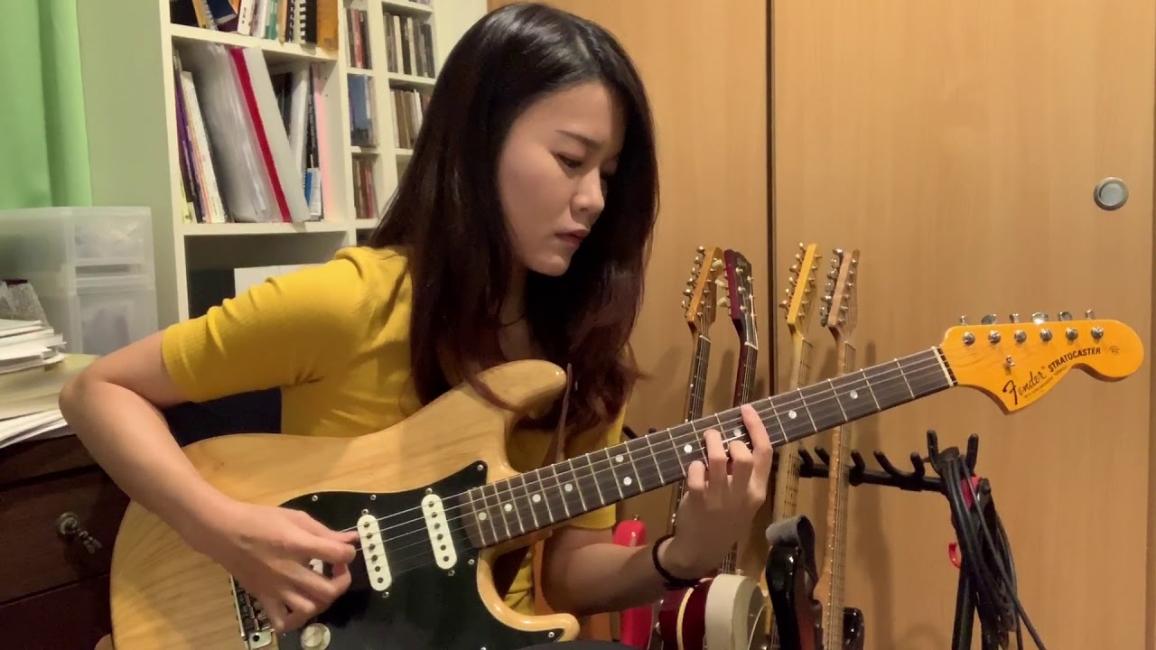 Sherry Lin Floating in Space