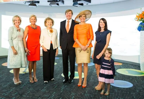 King Willem-Alexander and Queen Maxima of The Netherlands visited Spectrum Health Helen Devos Children's Hospital in Grand Rapids.