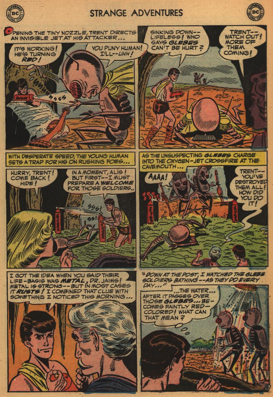 Read online Strange Adventures (1950) comic -  Issue #27 - 31