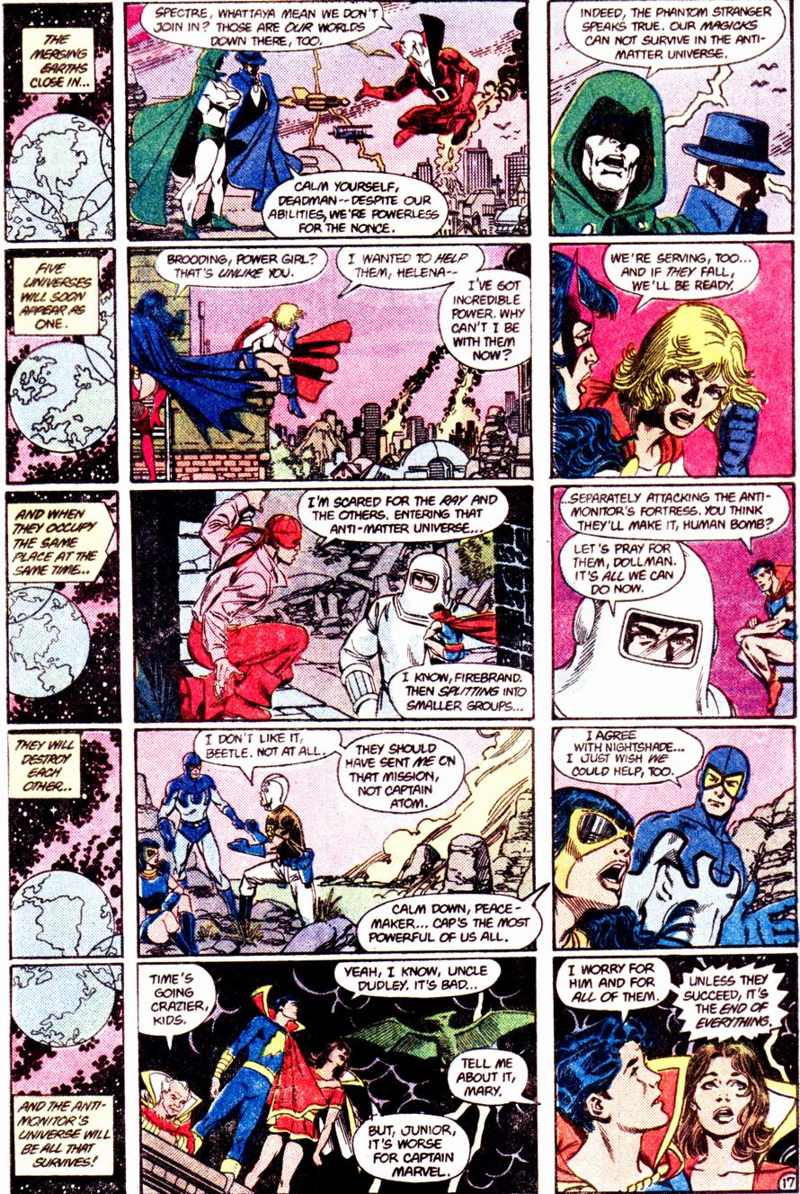 Read online Crisis on Infinite Earths (1985) comic -  Issue #7 - 18