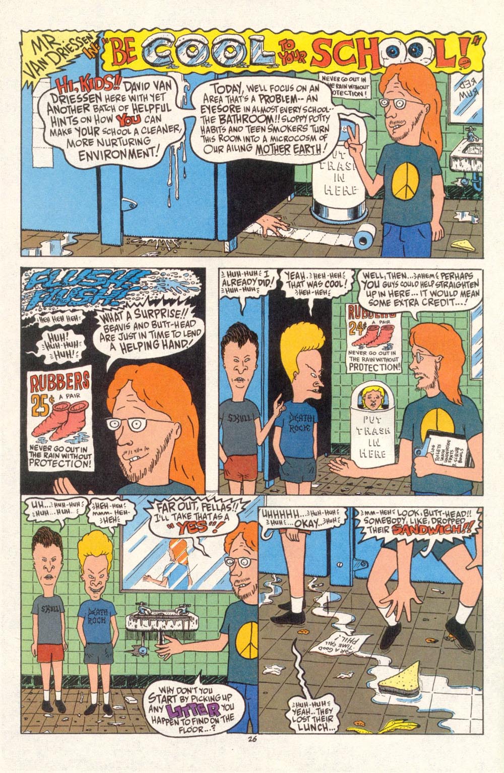 Read online Beavis and Butt-Head comic -  Issue #1 - 28