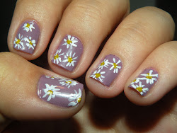 nail flower nails draw flowers designs laura em paint arrange grow