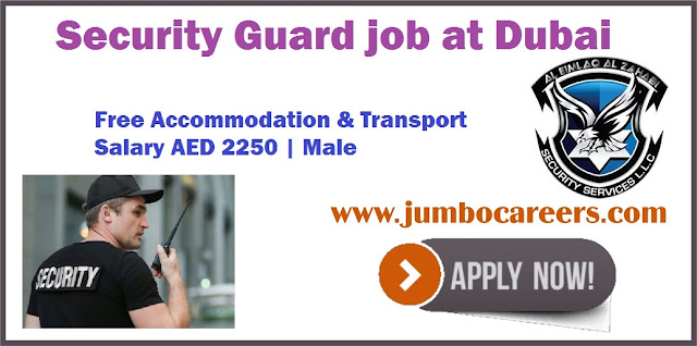 Security Guard job in Dubai