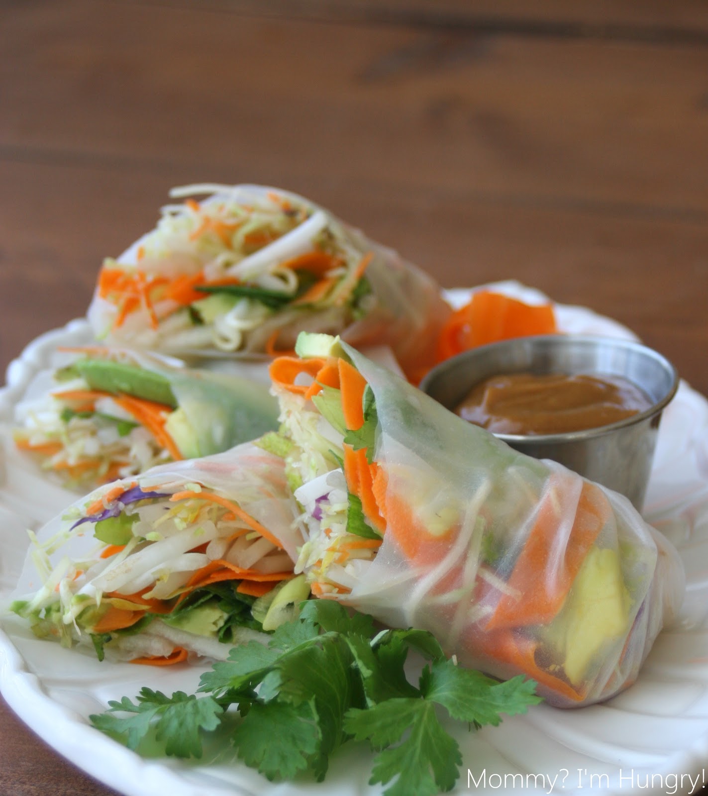 how to make peanut butter sauce for spring rolls