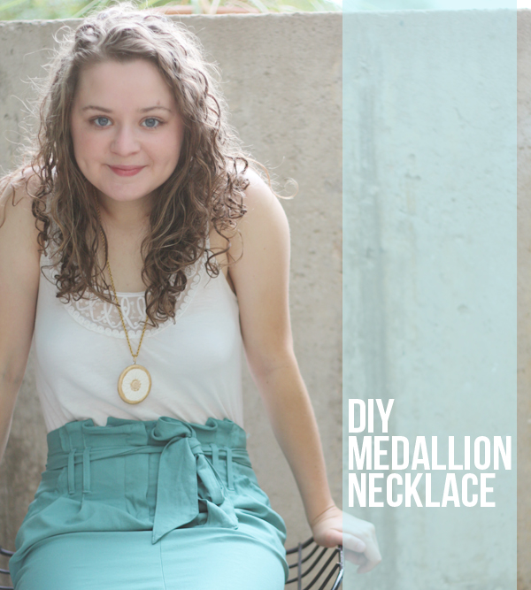 DIY: Medallion Necklace