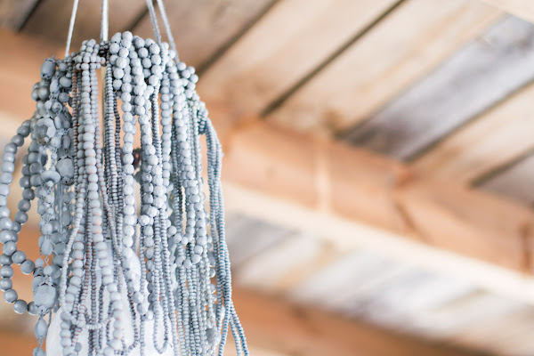 Cómo hacer una Lámpara con collares diy