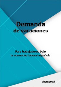 Normas laborales sobre las vacaciones.