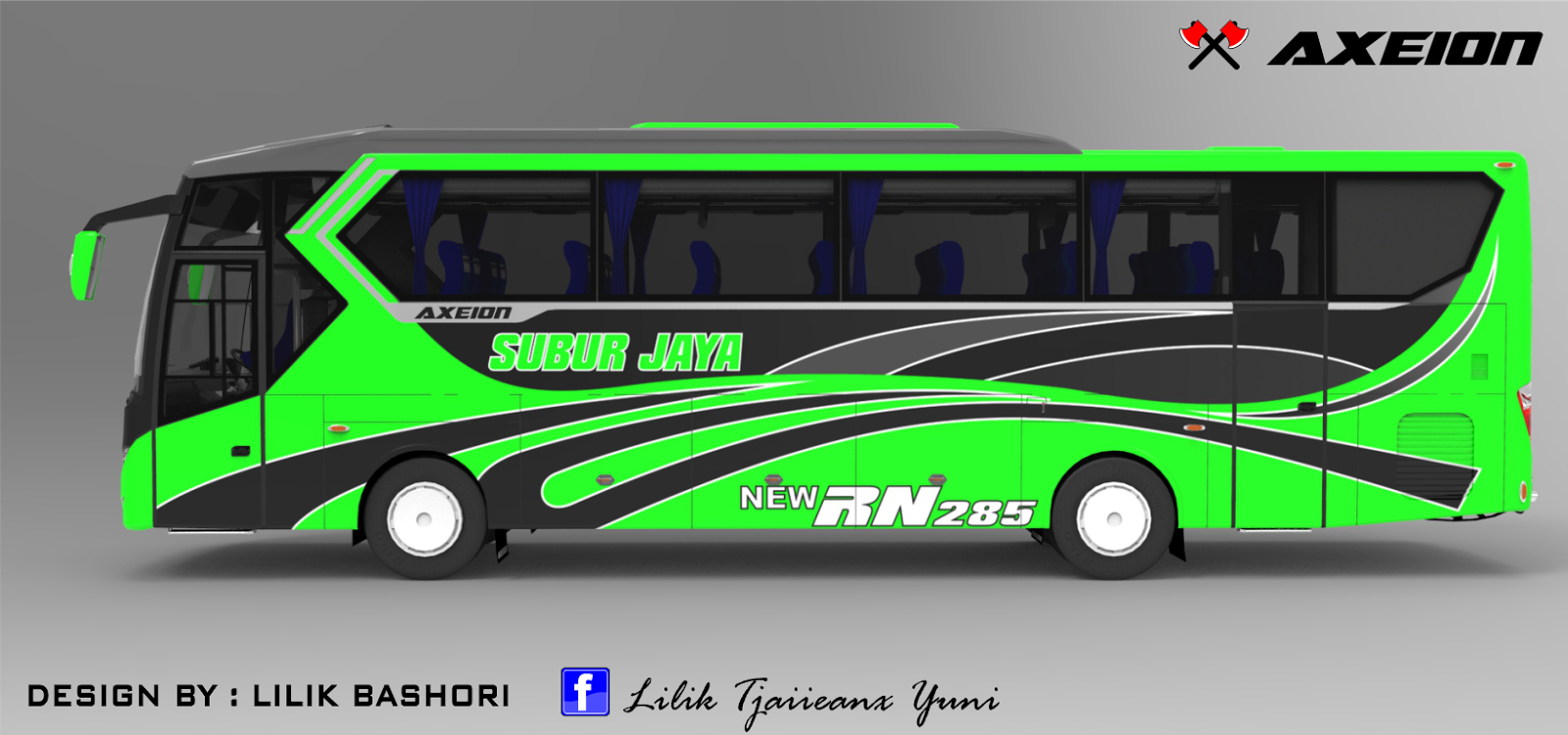 Design bus Axeion side