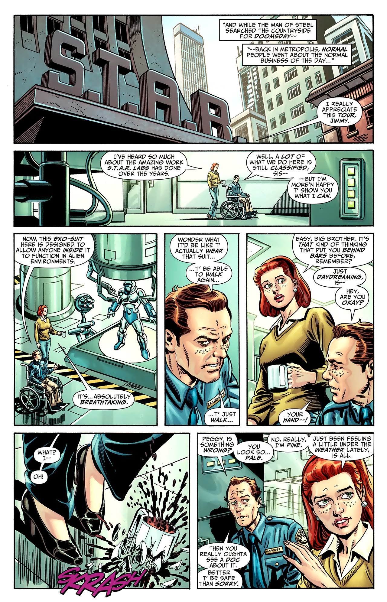 Read online DC Universe: Legacies comic -  Issue #7 - 12
