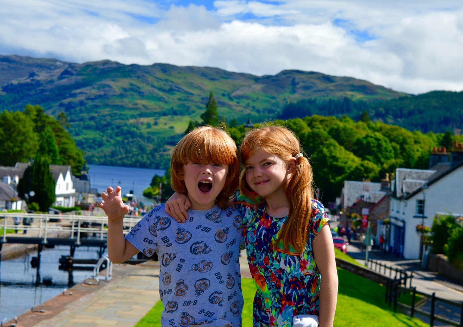 A Postcard from Fort Augustus, Loch Ness