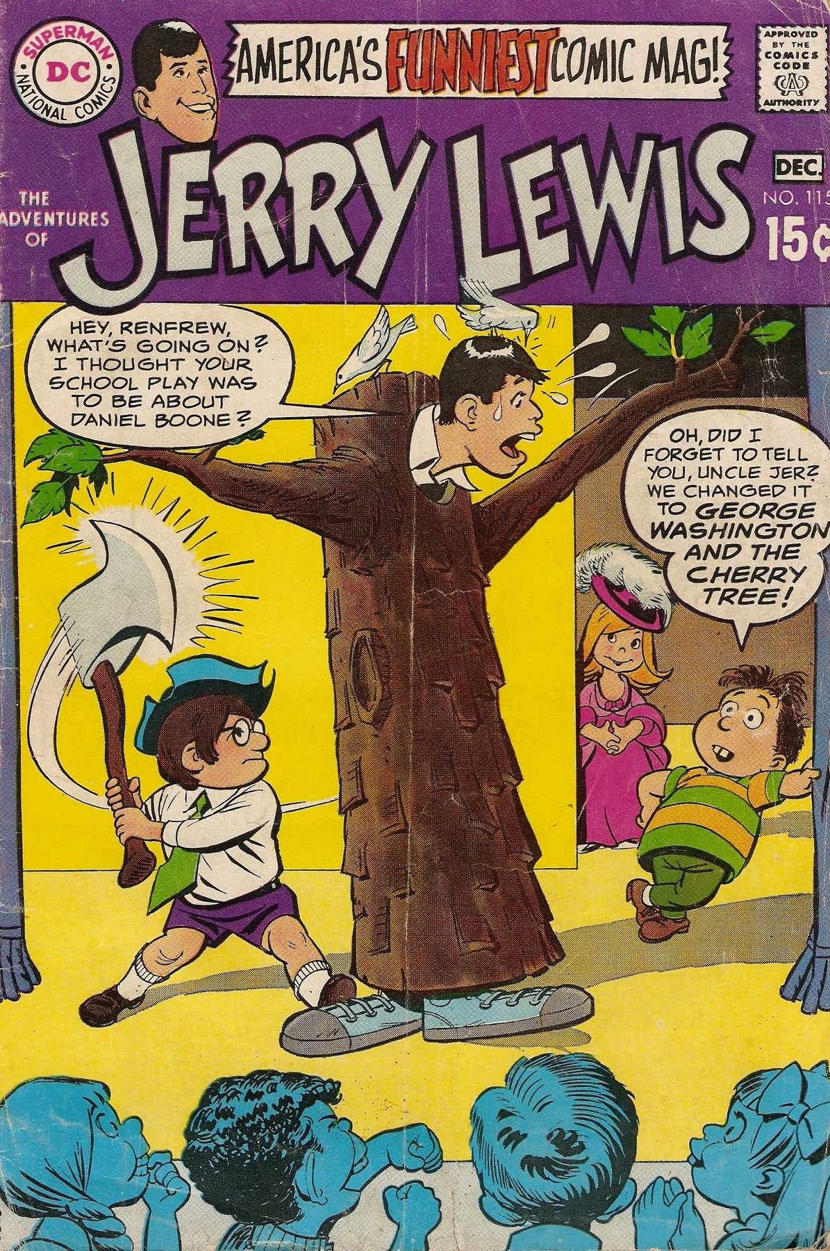 Read online The Adventures of Jerry Lewis comic -  Issue #115 - 1