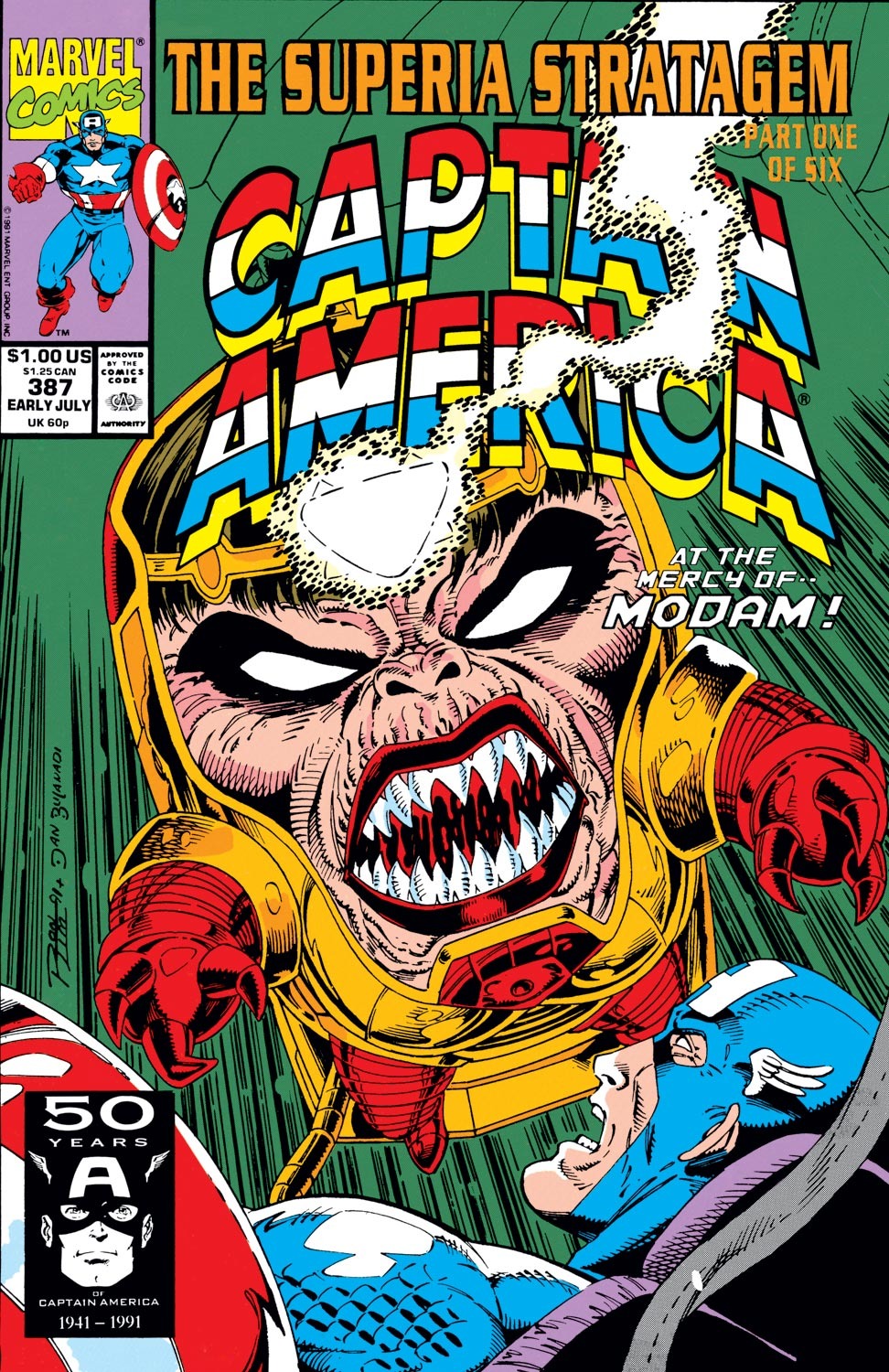 Captain America (1968) Issue #387 #320 - English 1