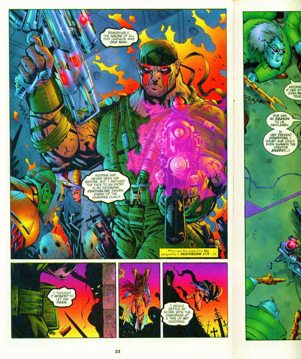 Read online Cybernary comic -  Issue #1 - 24