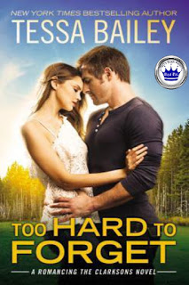 romance novel covers, contemporary romance, Royal Pick, Too Hard to Forget by Tessa Bailey